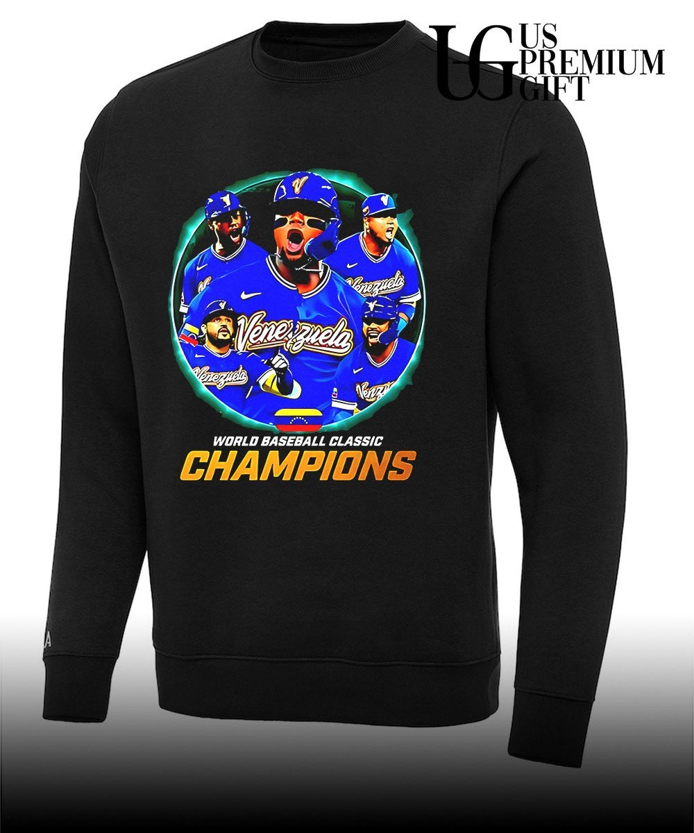 World Baseball Classic Champions 2026 Venezuela baseball shirt