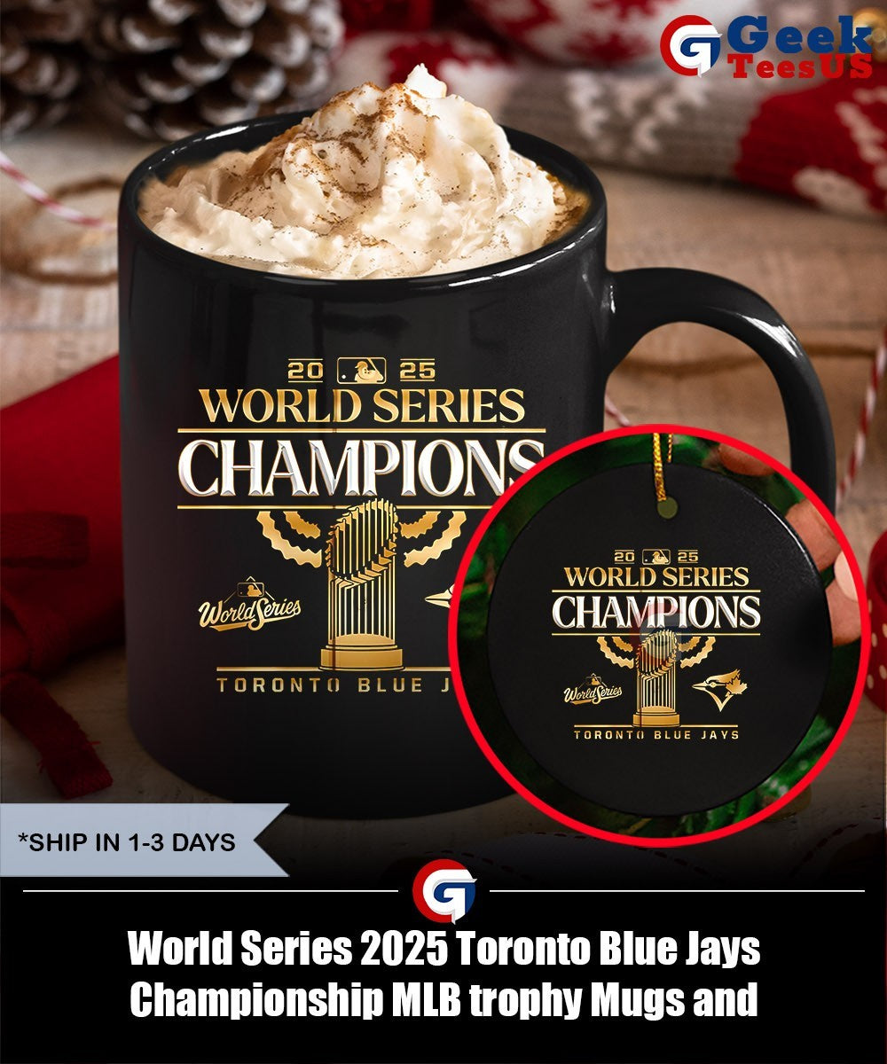 World Series 2025 Toronto Blue Jays Championship MLB trophy shirt