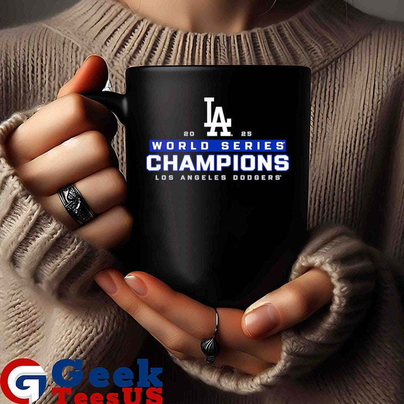 World Series Champions Los Angeles Dodgers 2025 signature shirt