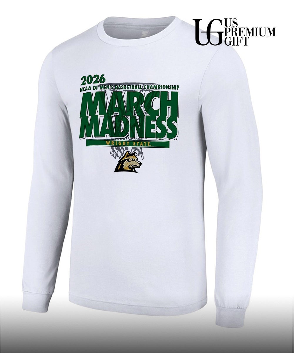 Wright State Raiders March Madness NCAA D1 Men’s basketball Championship 2026 shirt