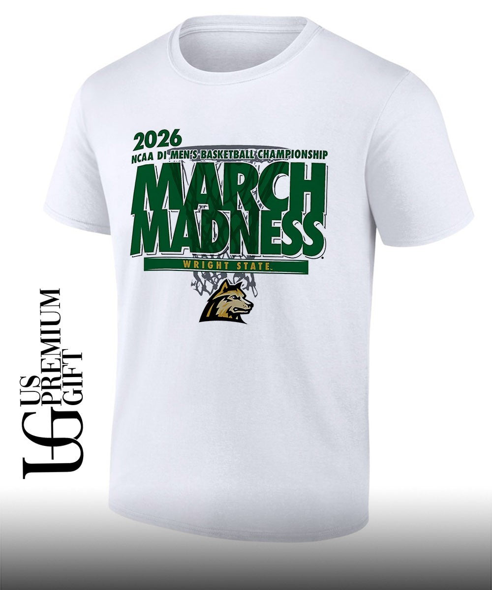 Wright State Raiders March Madness NCAA D1 Men’s basketball Championship 2026 shirt