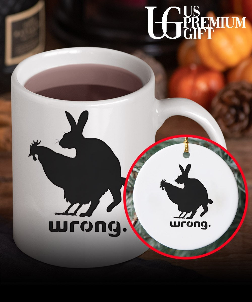 Wrong chicken and rabbit T-shirt