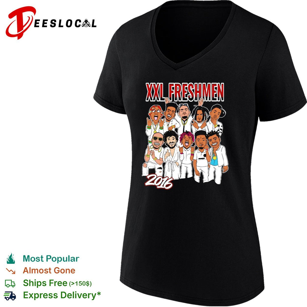 XXL Freshmen 2016 rappers cartoon shirt