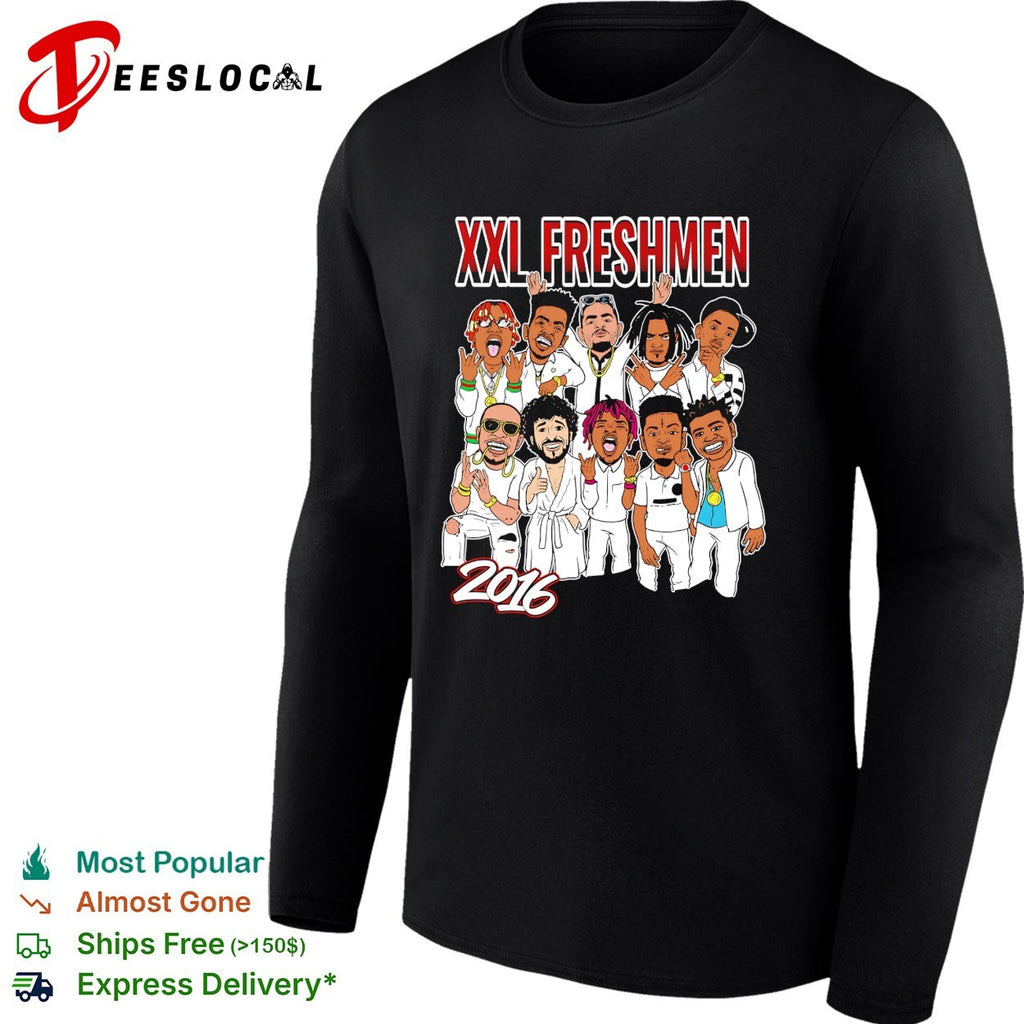 XXL Freshmen 2016 rappers cartoon shirt