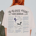 Xaden Quote Shirt back side Booktok Romantasy Quotes Tshirt Dragon Booklover Fandom Merch Romance Fantasy Dragons T-shirt Dark