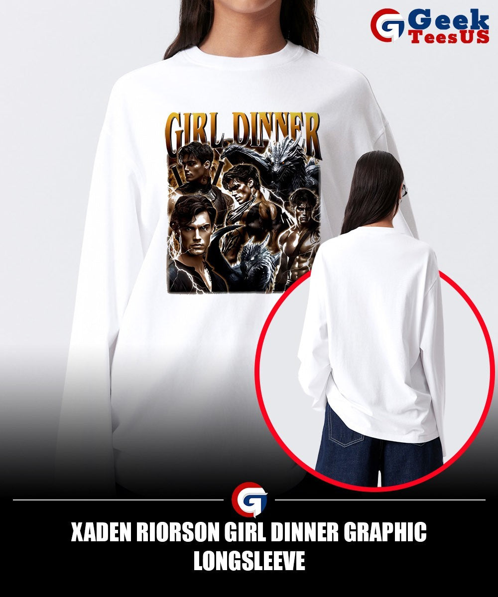 Xaden Riorson Girl Dinner graphic shirt