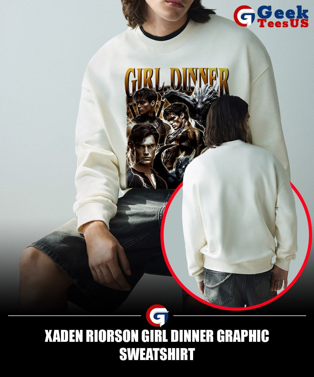 Xaden Riorson Girl Dinner graphic shirt