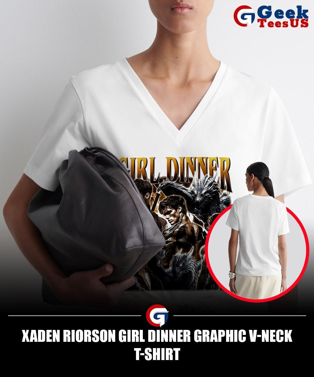 Xaden Riorson Girl Dinner graphic shirt