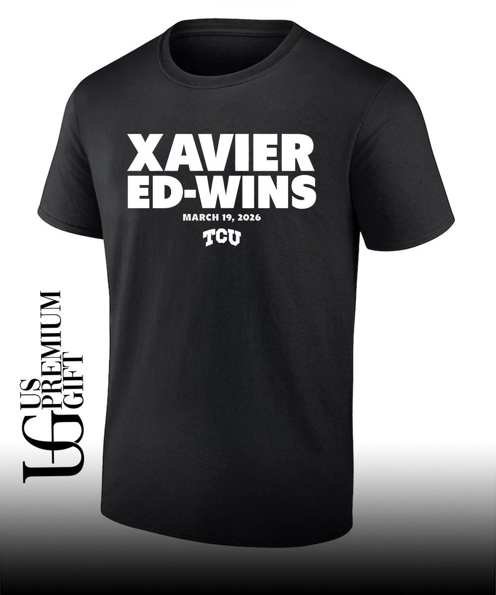 Xavier Edmonds TCU Horned Frogs NBA 2026 shirt