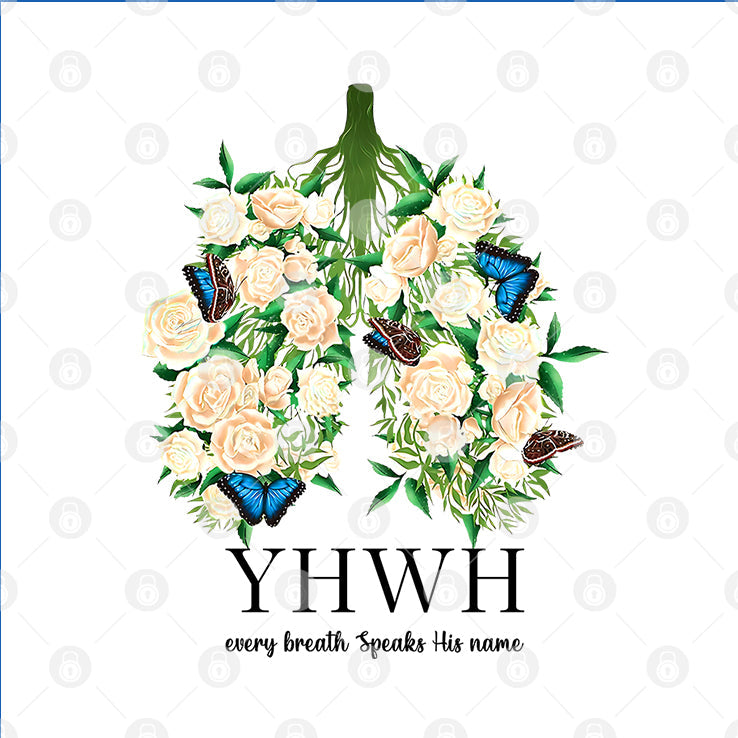 YHWH Every Breath Speaks His Name T Shirt