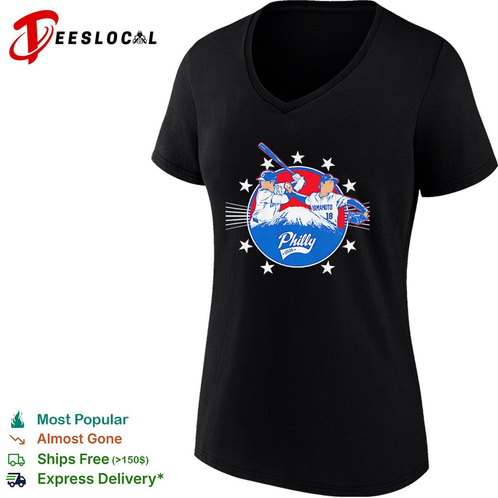 Yamamoto Los Angeles Dodgers Philly 2026 Baseball MLB shirt
