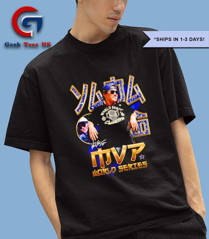 Yamamoto MVP and Job Finished World Series Champs 2025 signature shirt