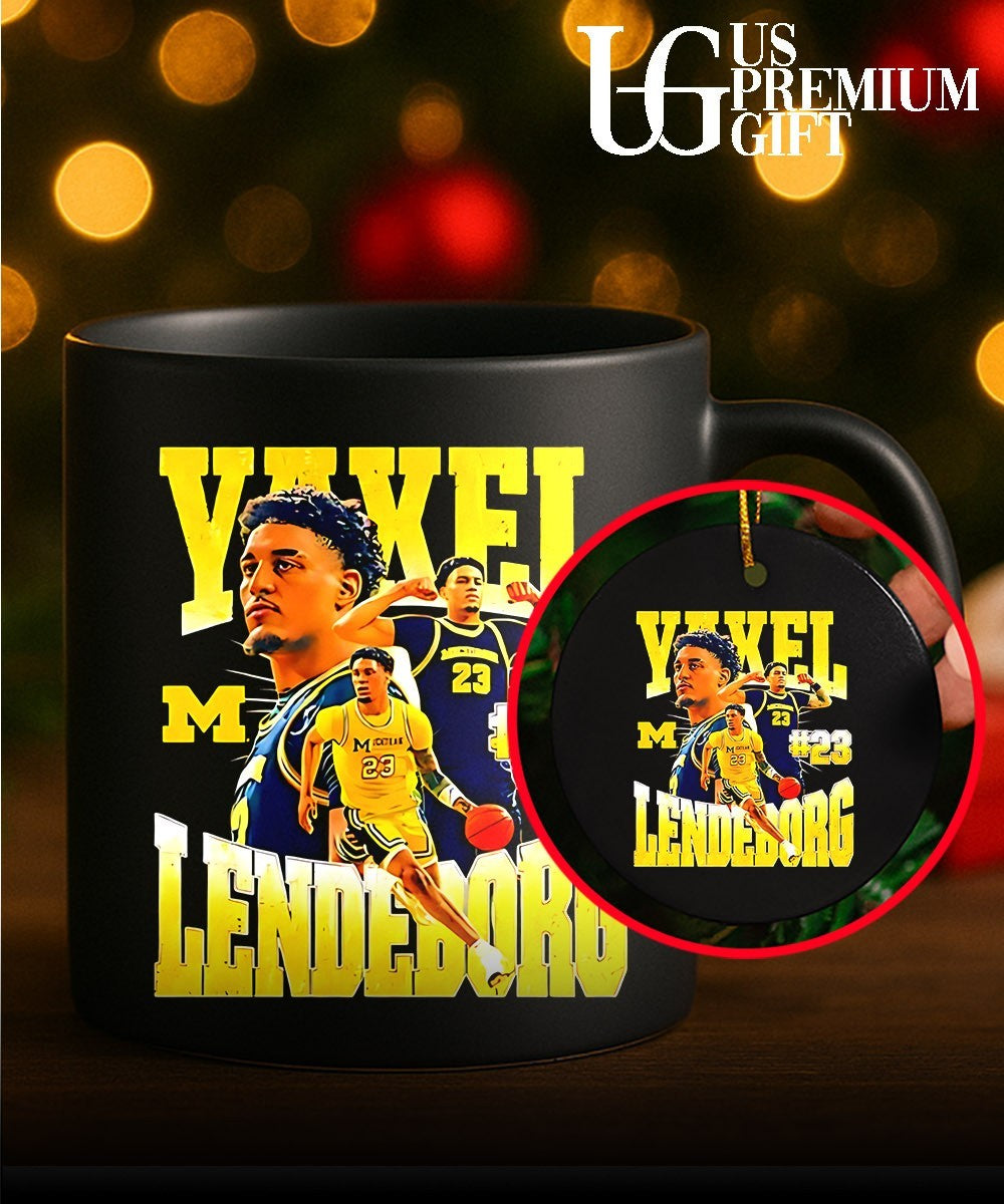 Yaxel Lendeborg 23 Michigan Wolverines men’s basketball Champions graphic shirt