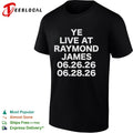 Ye Live at Raymond James 06 26 26 06 28 26 Concert Tour Shirt
