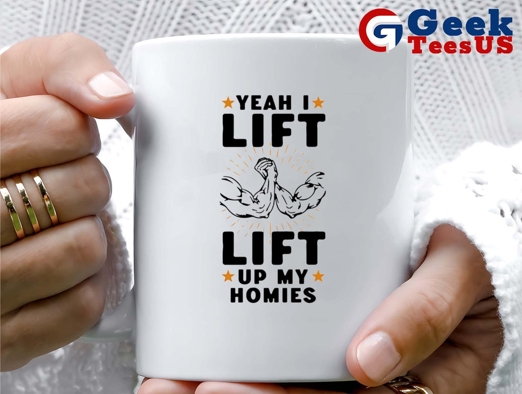 Yeah I lift lift up my homies shirt