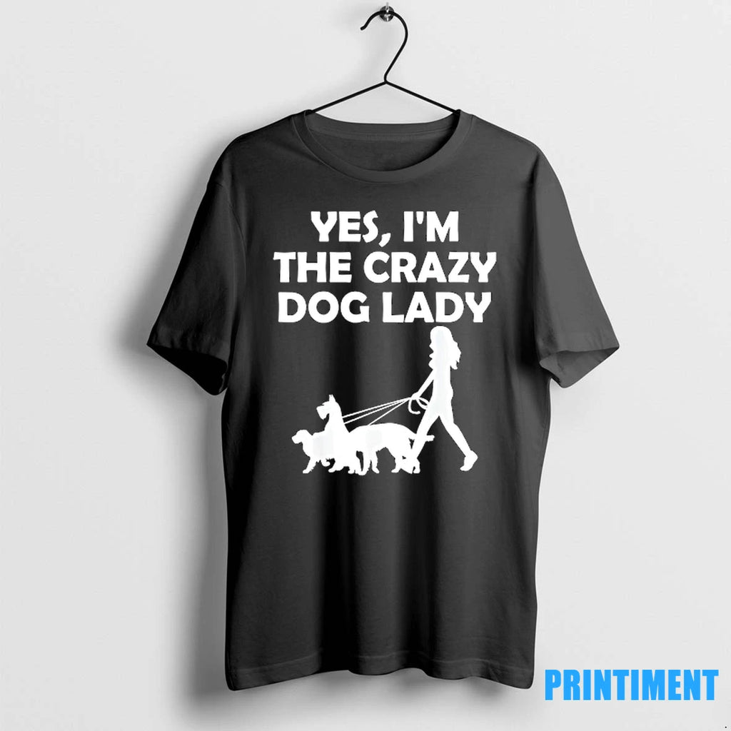Yes Im The Crazy Dog Lady Tshirts Sweater