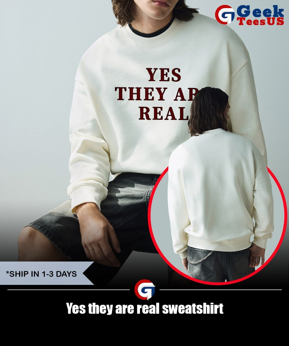 Yes they are real shirt