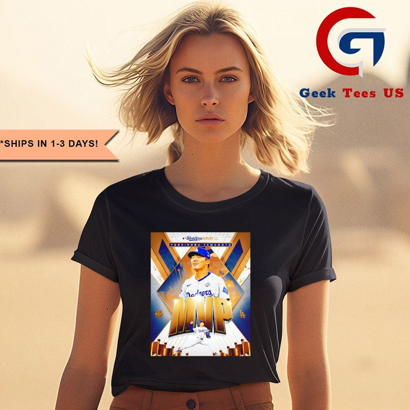Yoshinobu Yamamoto MVP Los Angeles Dodgers 2025 Mlb World Series Champions shirt