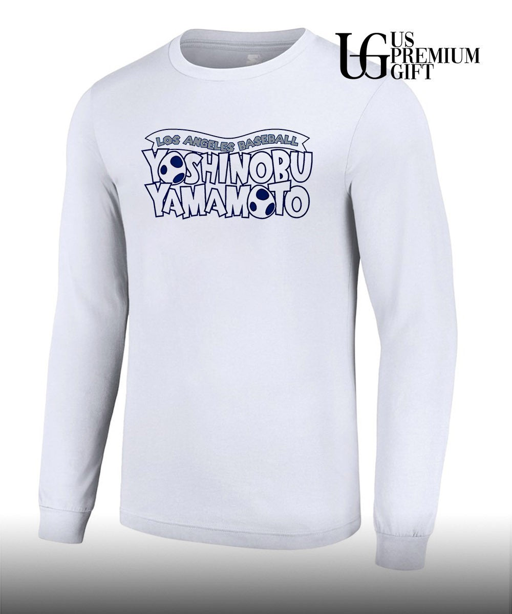 Yoshinobu Yamamoto World Los Angeles Dodgers baseball shirt