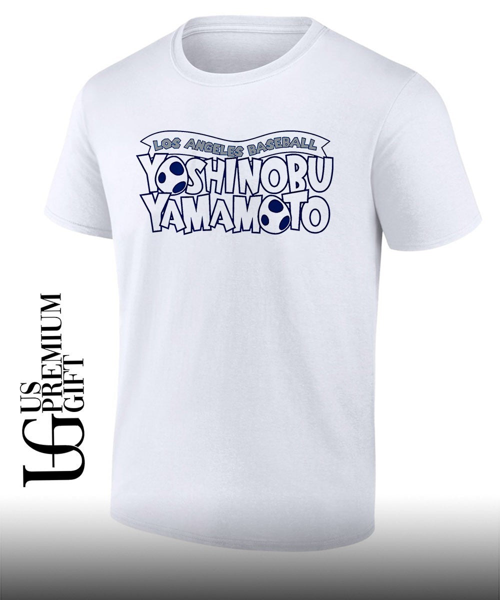 Yoshinobu Yamamoto World Los Angeles Dodgers baseball shirt