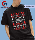 You can’t spell Christmas without Los Angeles Angels MLB ugly Xmas 2025 shirt