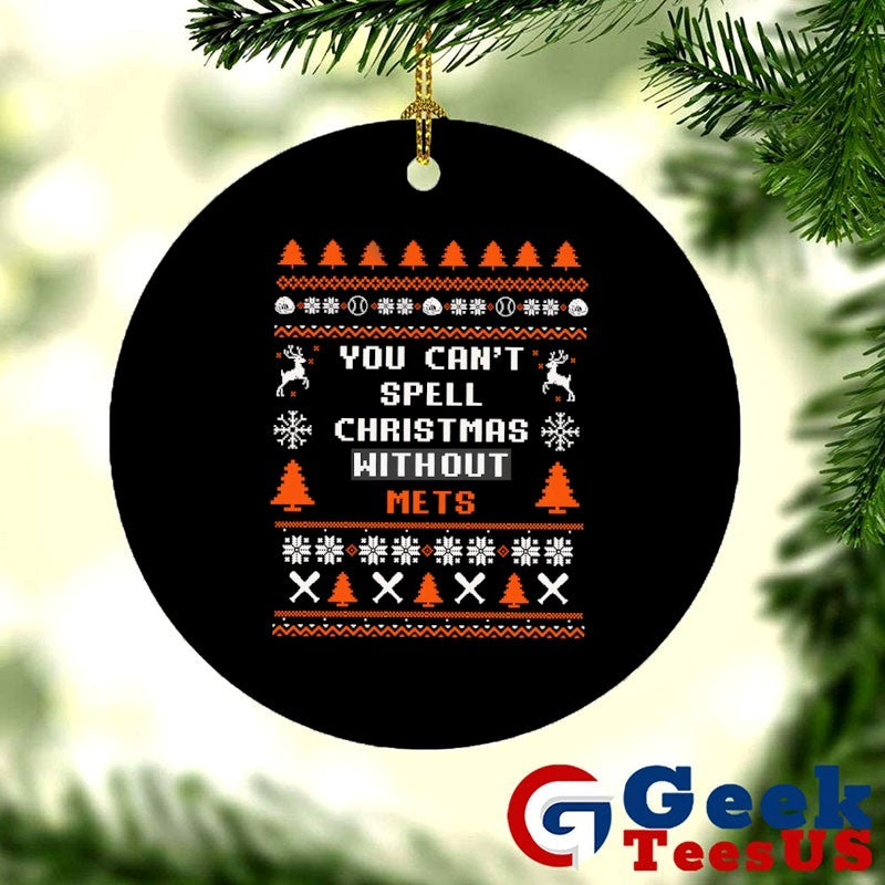 You can’t spell Christmas without New York Mets MLB ugly Xmas 2025 shirt