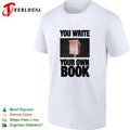 You write your own book little free library shirt