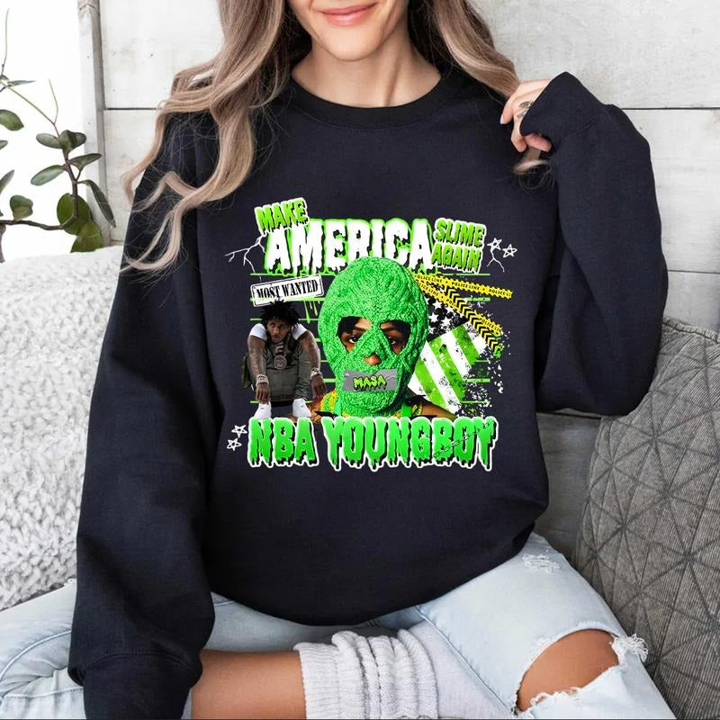 Youngboy Masa Tour 2025 Never Broke Again Rap T-shirt, Sweatshirt, Hoodie for Fans of Unisex Street Style | HappyPodTees.com