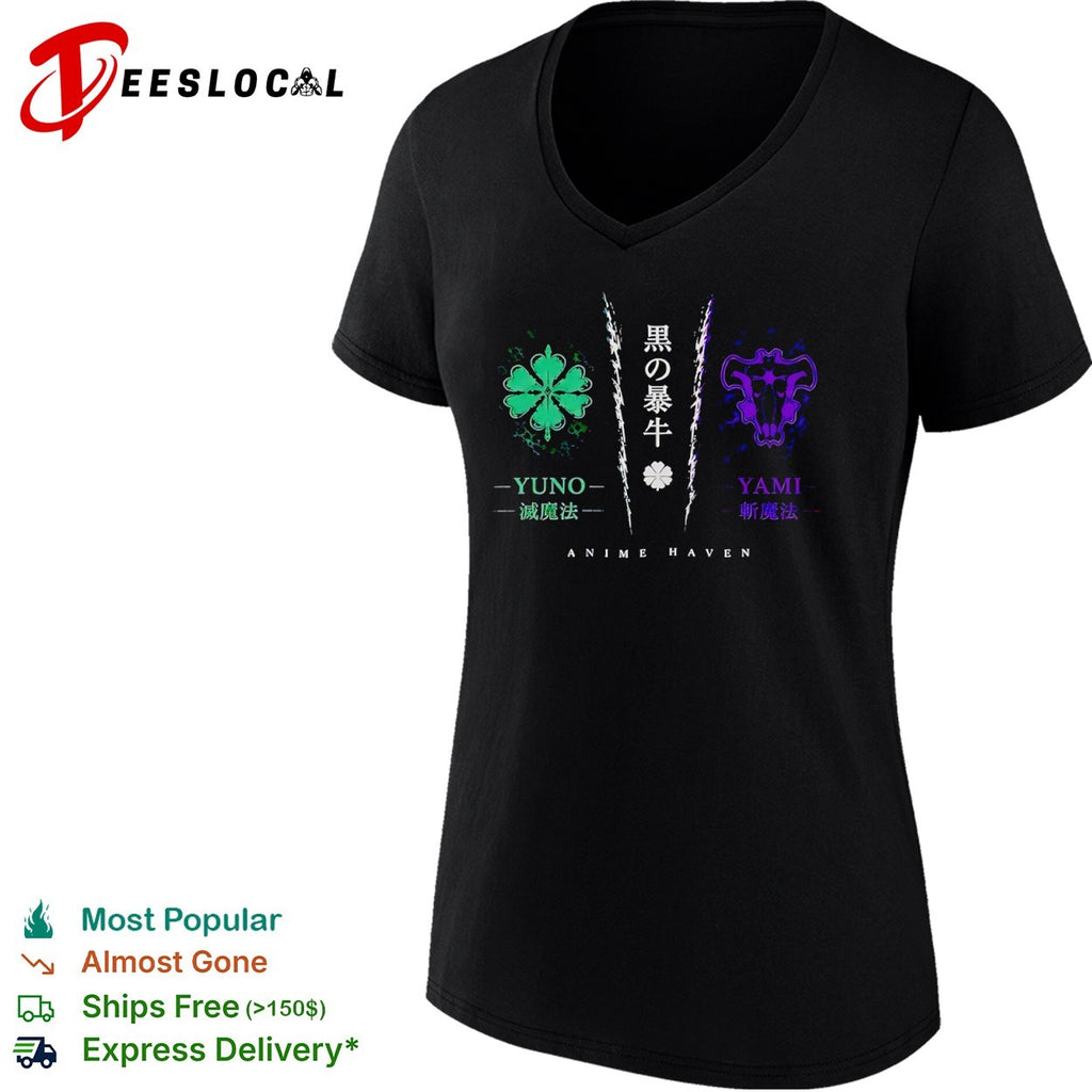 Yuno and Yami Black Bulls Anime Haven shirt
