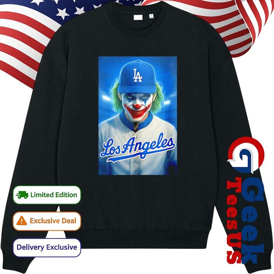 ZSBR in Vegas LA Dodgers Joker shirt