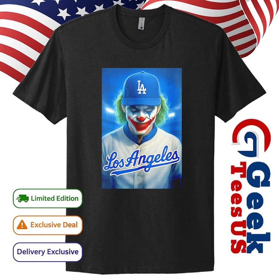 ZSBR in Vegas LA Dodgers Joker shirt