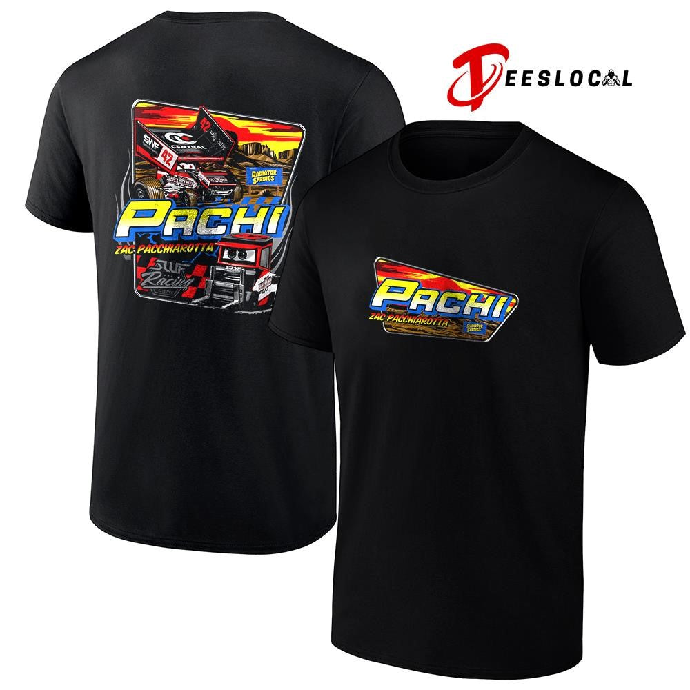 Zac Pacchiarotta Pacchi Radiator Springs car racing shirt