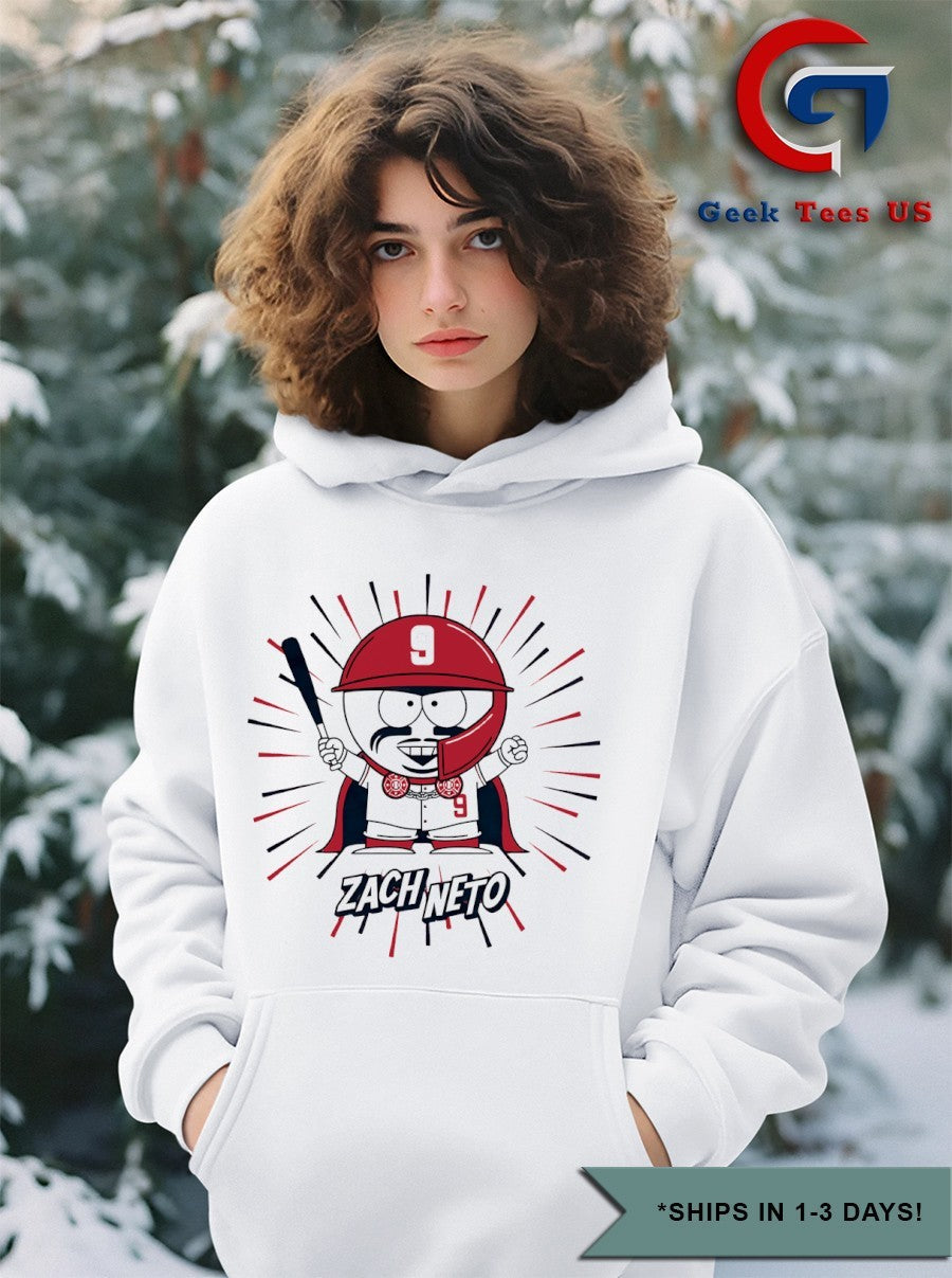 Zach Neto Professor Chaos South Park shirt