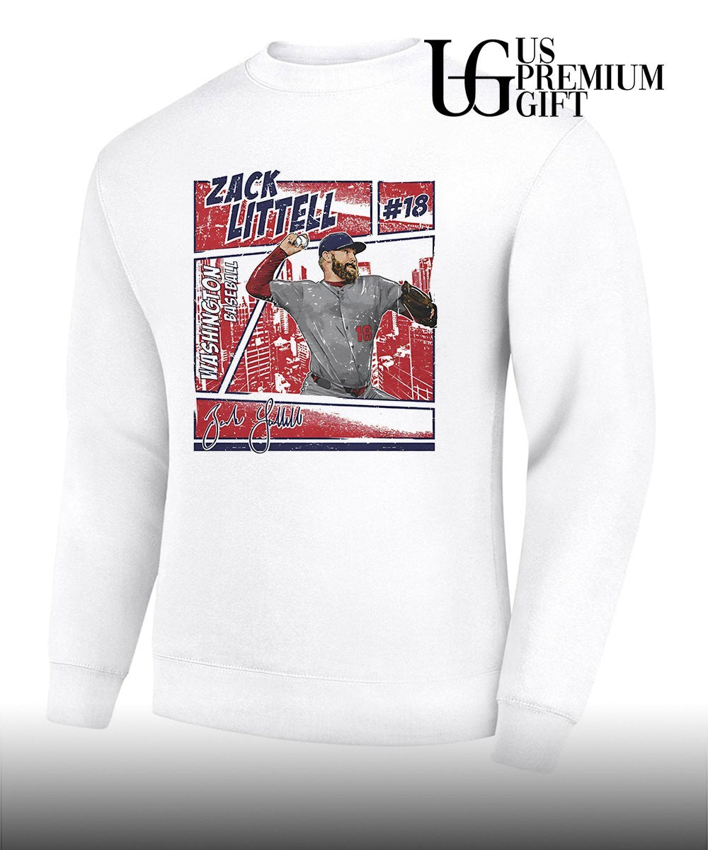 Zack Littell Washington Nationals baseball signature shirt
