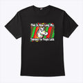 Zebra This Is How Long My Tolerance For People Lasts T Shirt