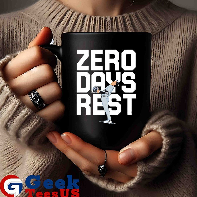 Zero Days Rest Yoshinobu Yamamoto player Los Angeles Dodgers MLB shirt