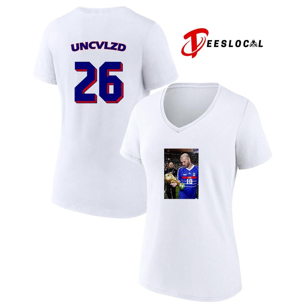 Zidane uncivilized 26 shirt