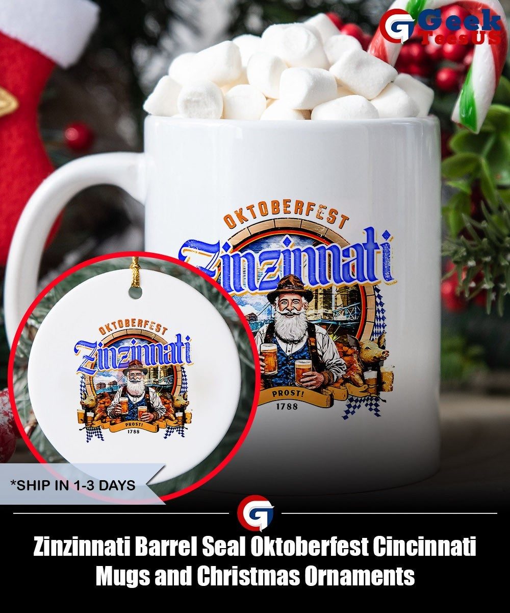 Zinzinnati Barrel Seal Oktoberfest Cincinnati shirt