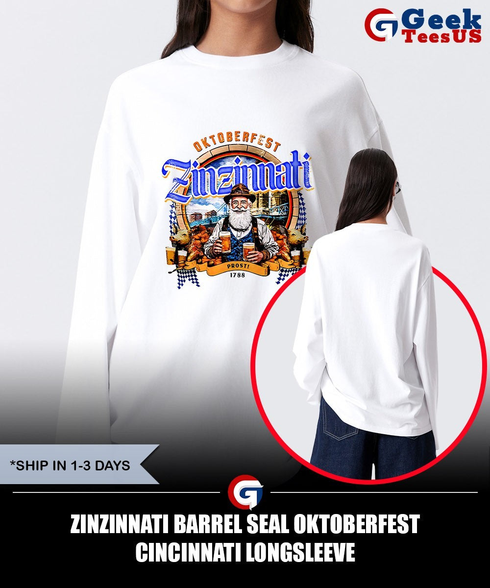 Zinzinnati Barrel Seal Oktoberfest Cincinnati shirt