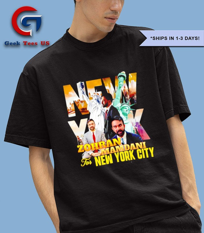 Zohran Mamdani 2025 for New York City shirt