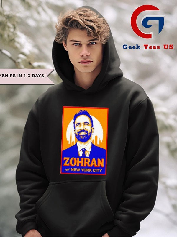 Zohran Mamdani For New York City Mayor 2025 poster shirt
