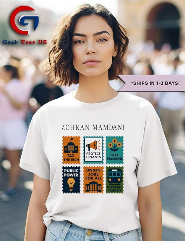 Zohran Mamdani Tax The Rich shirt
