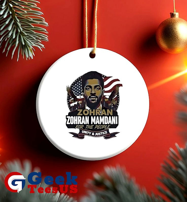 Zohran Mamdani for the People Unity and Justice USA flag shirt