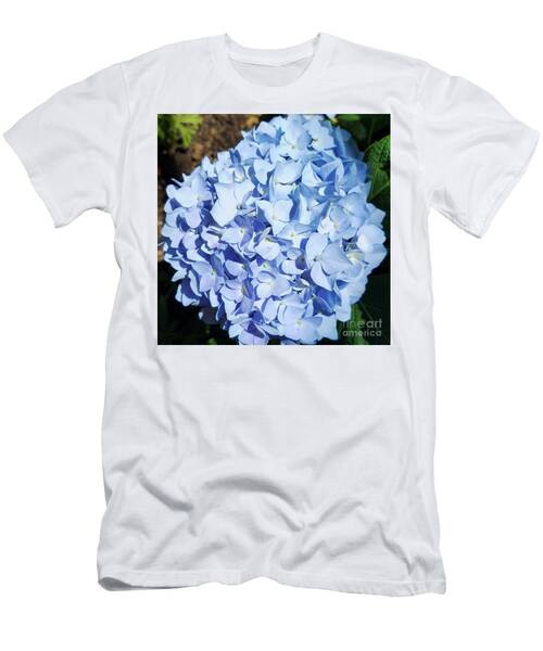 A Blue Hydrangea Macro. T-Shirt