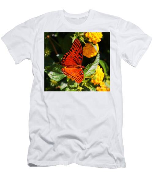 A Portrait Of A Butterfly In Bermuda Vision # 3 T-Shirt