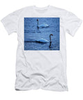 A Pair Of Mute Swans At Dawn In Bray, Ireland  Vision # 2 T-Shirt