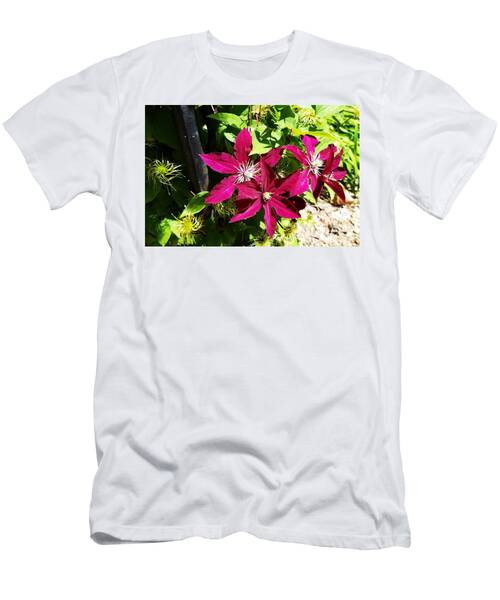 A Quartet Of Clematis T-Shirt