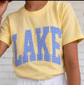 Blue Gingham Lake Short Sleeve
