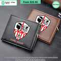 AC Ajaccio CUSTOM Leather Wallet