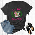 Retro Mahjong Social Club Graphic Tee